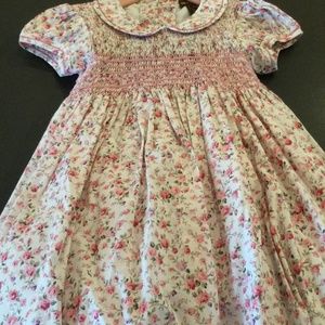 Gorgeous floral smocked Fleurisse dress